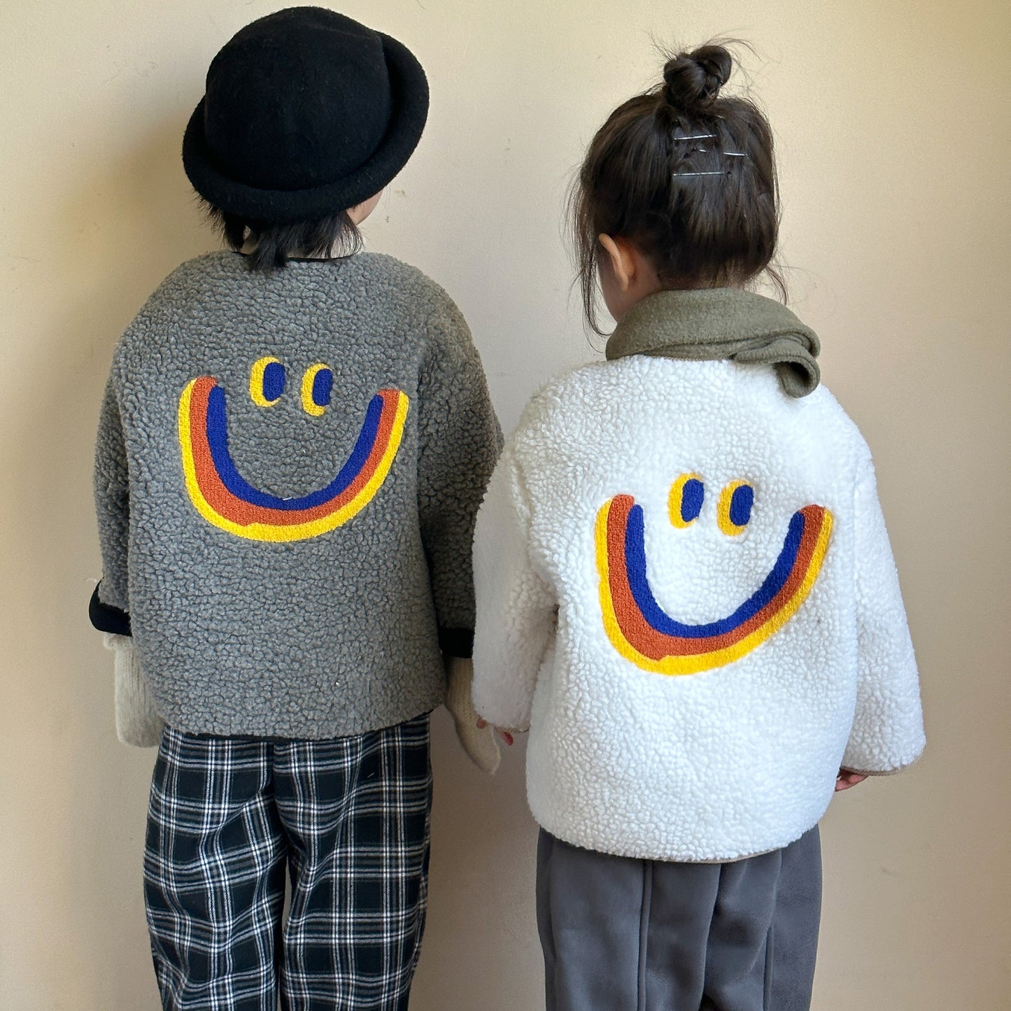 【BABY&KID】もこもこスマイルアウターSK012610