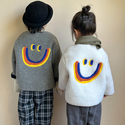 【BABY&KID】もこもこスマイルアウターSK012610