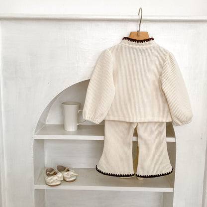 【BABY&KID】コーデュロイカジュアルセットアップSK100627