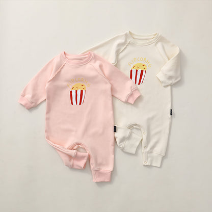 【BABY&KID】北欧風 ポテトチップス柄オールインワンSK012518