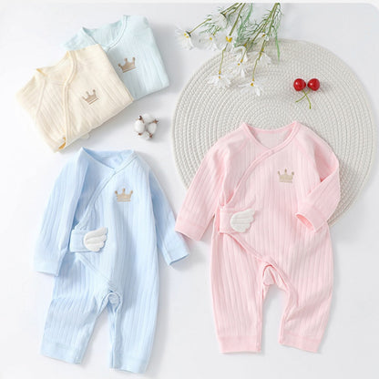 【BABY】北欧風天使ワッペンカバーオールSK104404