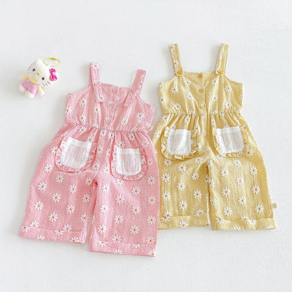【BABY&KID】夏新作小花デイジードール、サロペットSK106101