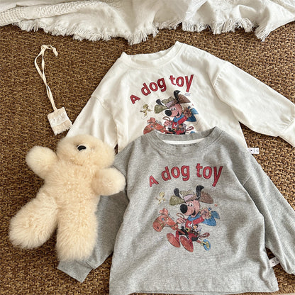 【BABY&KID】カートゥーンプリントTシャツSK101447