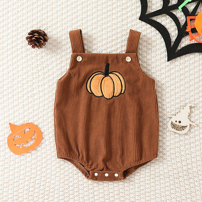 【BABY】ハロウィンコーデュロイキャミロンパースSK102008