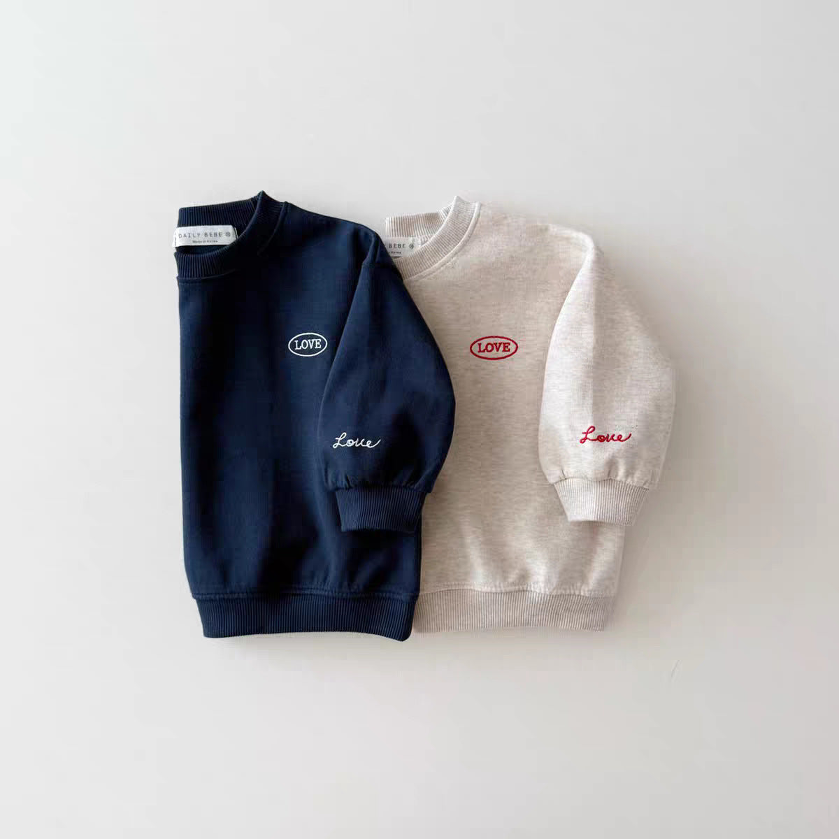 【BABY&KID】LOVEロゴクルーネックスウェットSK102635