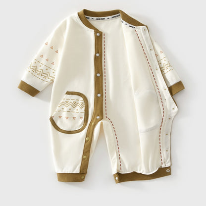 【BABY】北欧風レトロ綿カバーオールSK102616