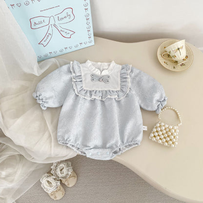 【BABY】レースロンパースSK092812
