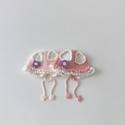 【HAT】かわいい手編みニット帽子SK101633