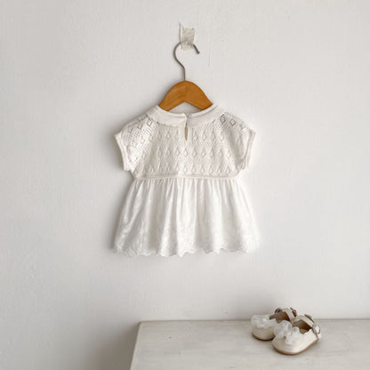 【BABY&KID】夏新作 ノースリーブニットトップスSK080107