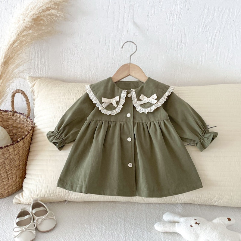 【BABY&KID】レトロドールカラー ワンピースSK092718