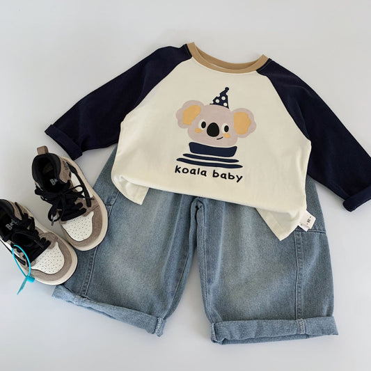 【BABY&KID】ゆったりデニムパンツSK100501