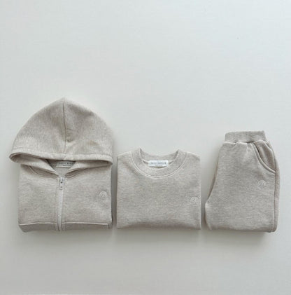 【BABY&KID】オシャレカジュアルフーディ＆ボトムスSK030317