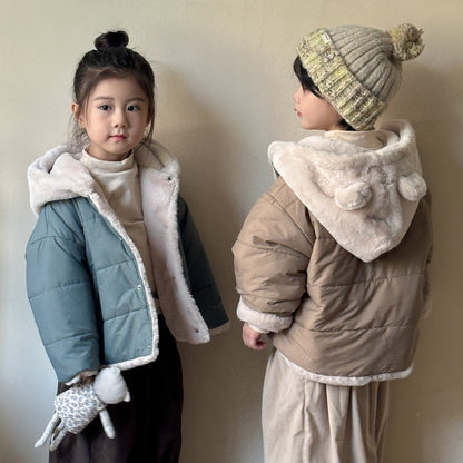 【BABY&KID】裏起毛防寒ジャケットSK012619