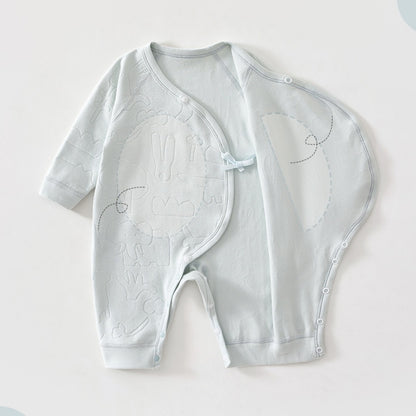 【BABY】北欧風アニマルジャカードカバーオールSK102607