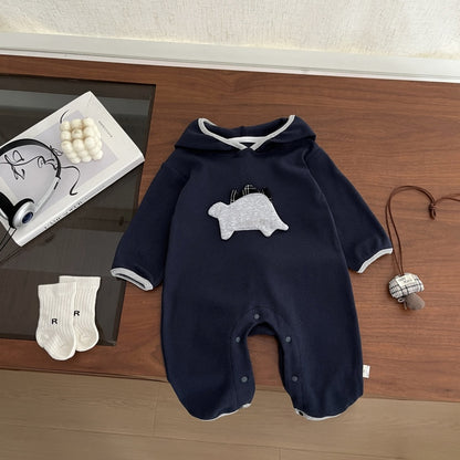 【BABY&KID】恐竜柄カバーオール、セットアップSK101815