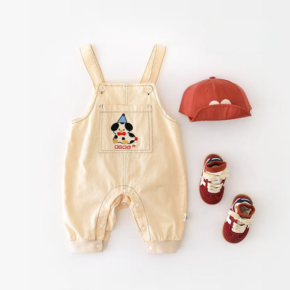 【BABY】ビッグポケットサロペットSK100523