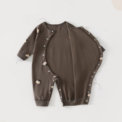 【BABY】北欧風カートゥーン綿カバーオールSK102623