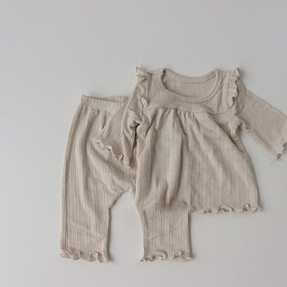 【BABY】冬新作ルームウェアセットSK11308