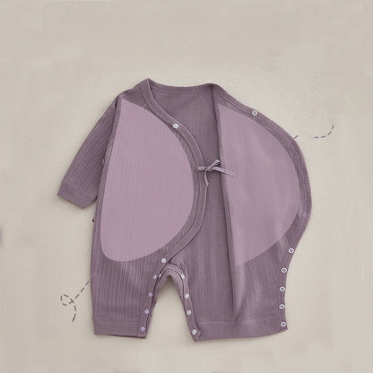 【BABY】北欧風綿100％やわらかカバーオールSK102608