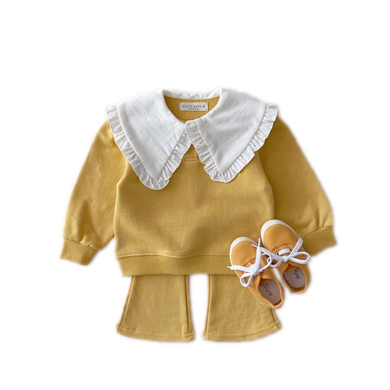 【BABY&KID】フリル襟セットアップSK051614