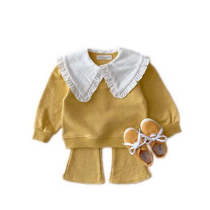 【BABY&KID】フリル襟セットアップSK051614