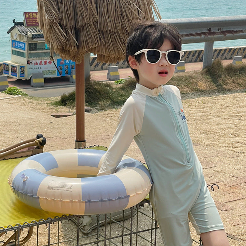 【BABY&KID】夏新作 カートゥーン恐竜水着SK090908