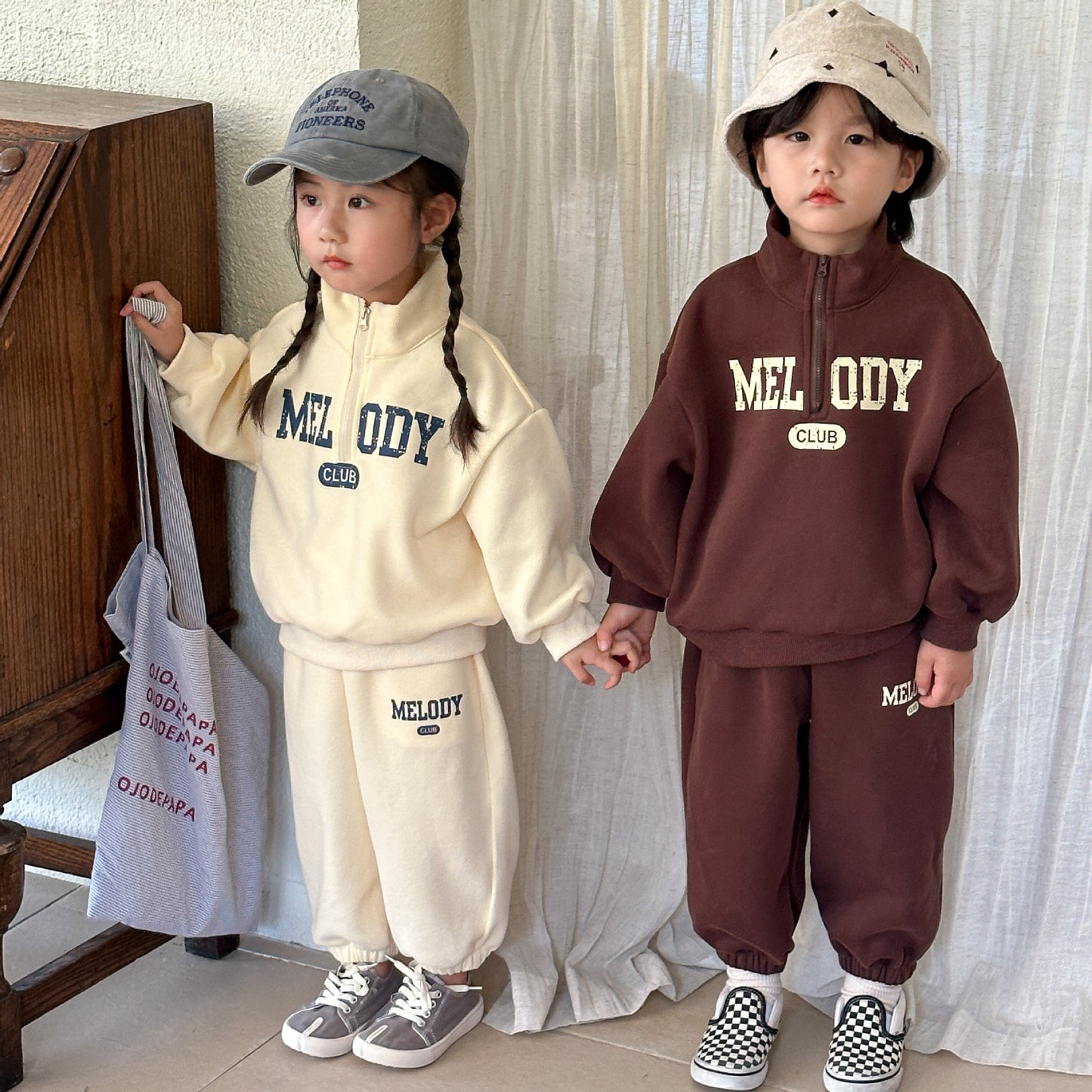 【BABY&KID】MELODYカジュアルセットアップSK012618