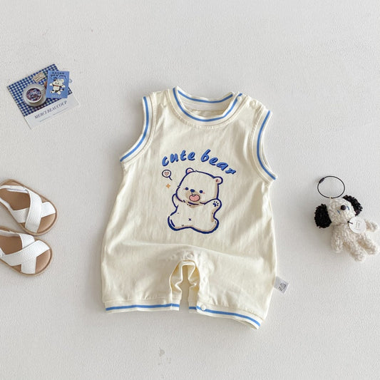 【BABY】夏新作くまさんカバーオールSK104612