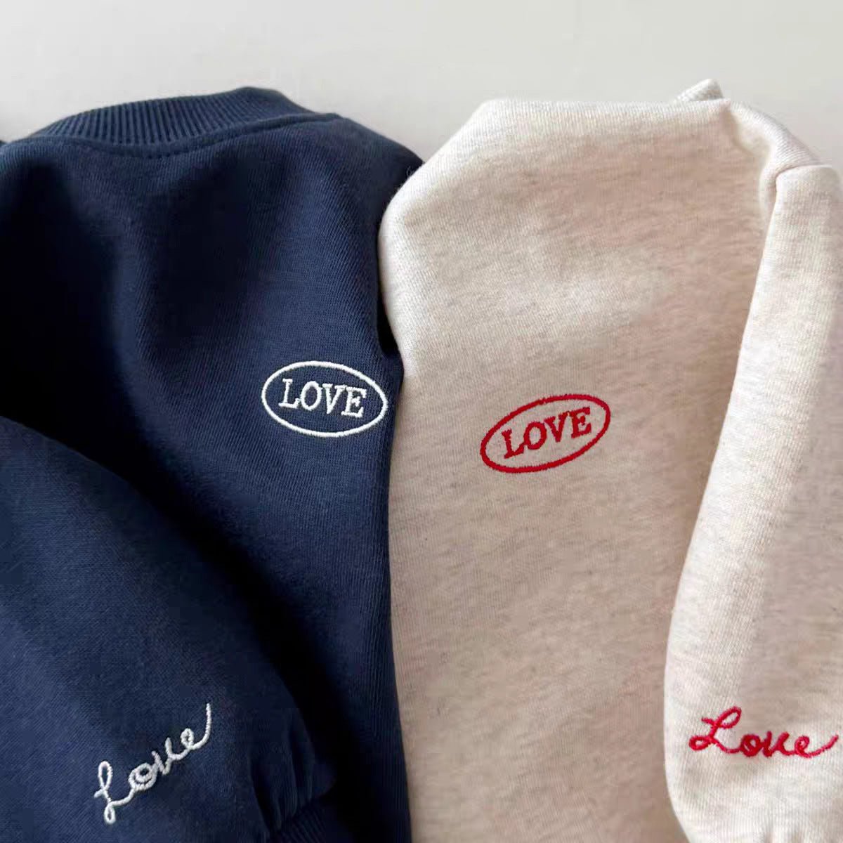 【BABY&KID】LOVEロゴクルーネックスウェットSK102635