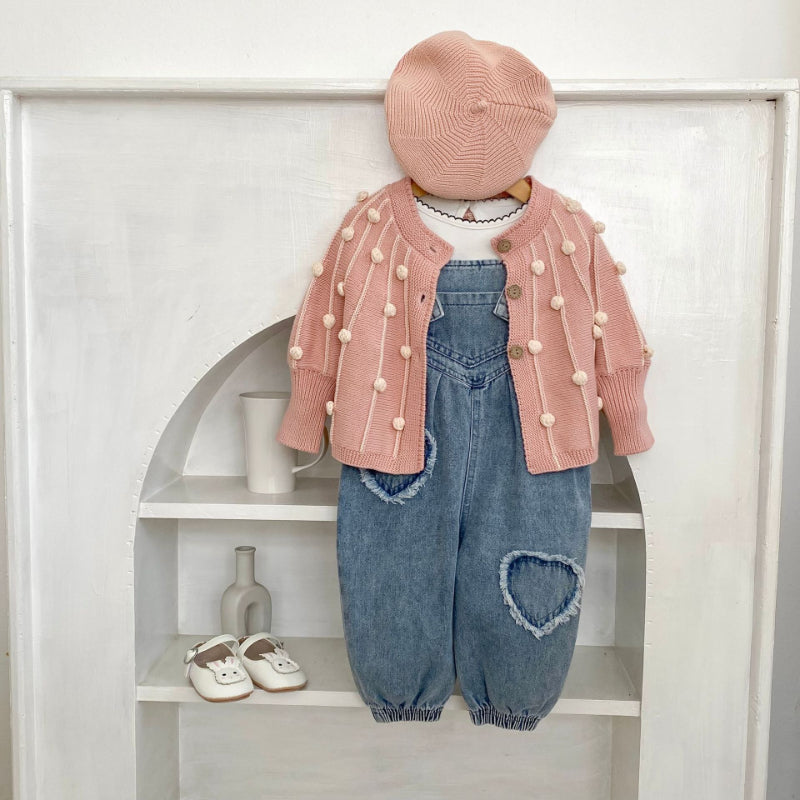 【BABY&KID】ハートデニムサロペットSK100629