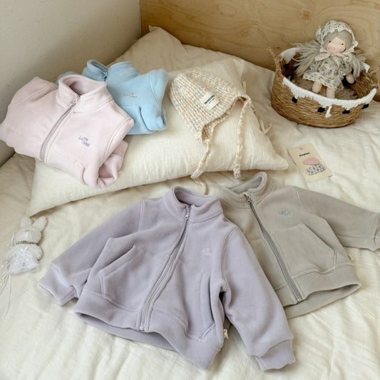 【BABY&KID】薄手フリースジップアップアウターSK102133