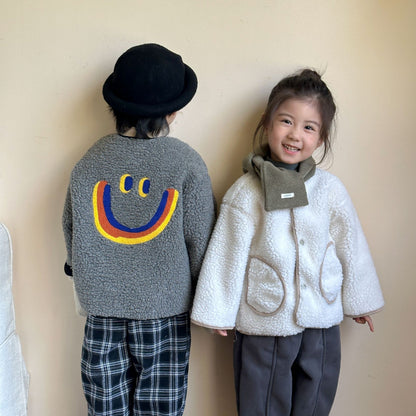 【BABY&KID】もこもこスマイルアウターSK012610