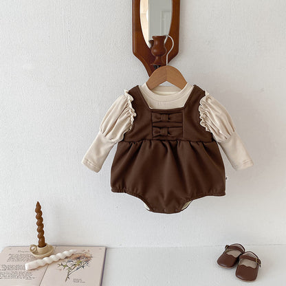 【BABY】冬新作プリンセススタイルセットアップSK11411