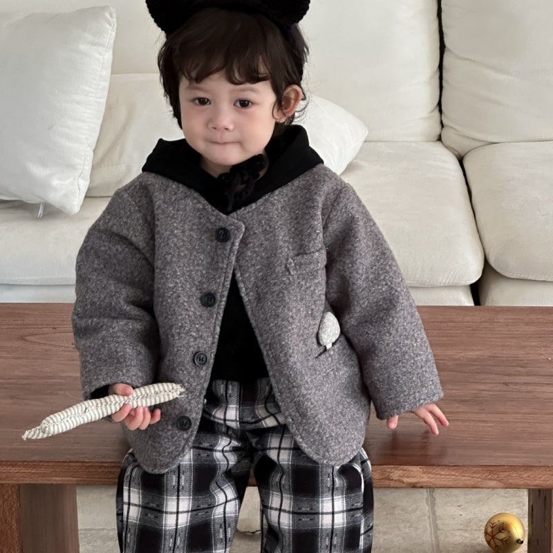 【BABY&KID】冬新作韓国風厚手アウターSK103130