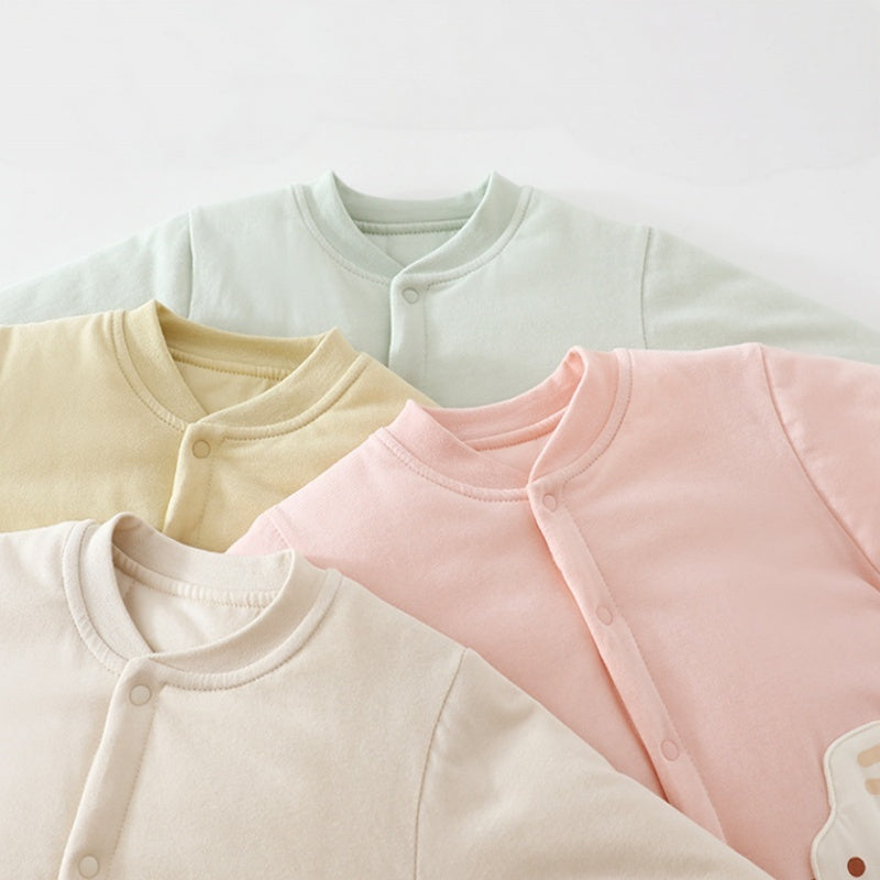 【BABY】New Winter Collection Macaron Color Quilted Coverall SK108217