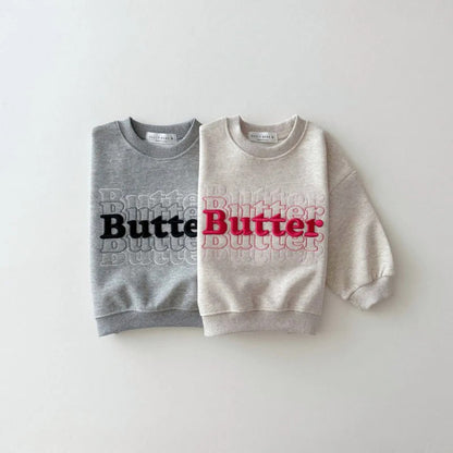 【BABY&KID】韓国風刺繍ロゴスウェットSK101921