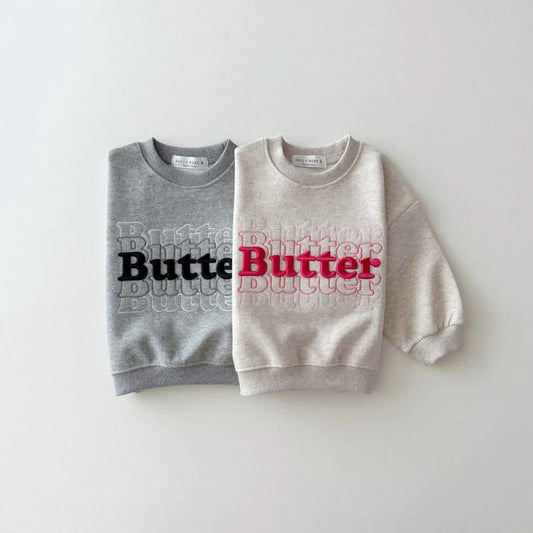 【BABY&KID】韓国風刺繍ロゴスウェットSK101921