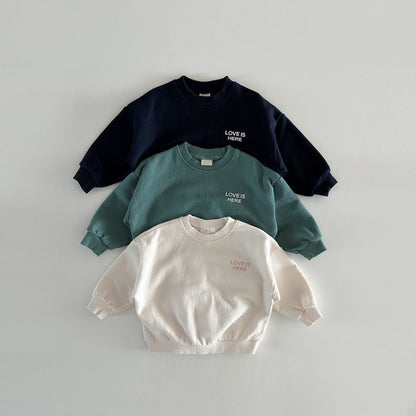 【BABY&KID】Love is hereオシャレトレーナーSK060111