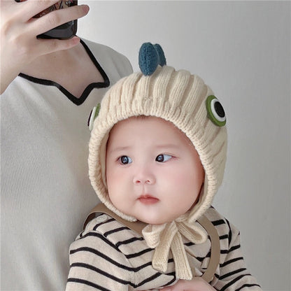 【HAT】恐竜デザイン耳あて帽子SK102436
