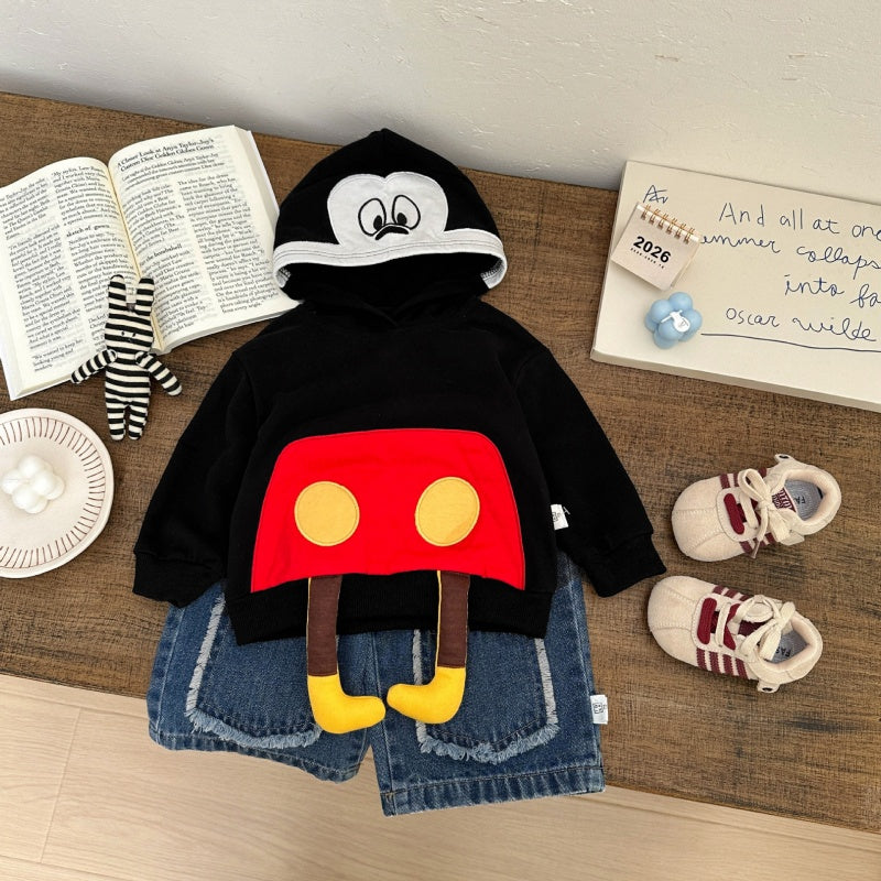 【BABY&KID】韓国風フード付きスウェットSK104128