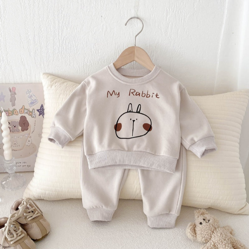 【BABY&KID】MY RABBIT可愛いセットアップSK032804