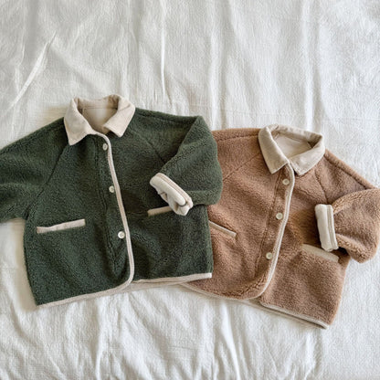 【BABY&KID】冬新作 シープボアアウターSK102028