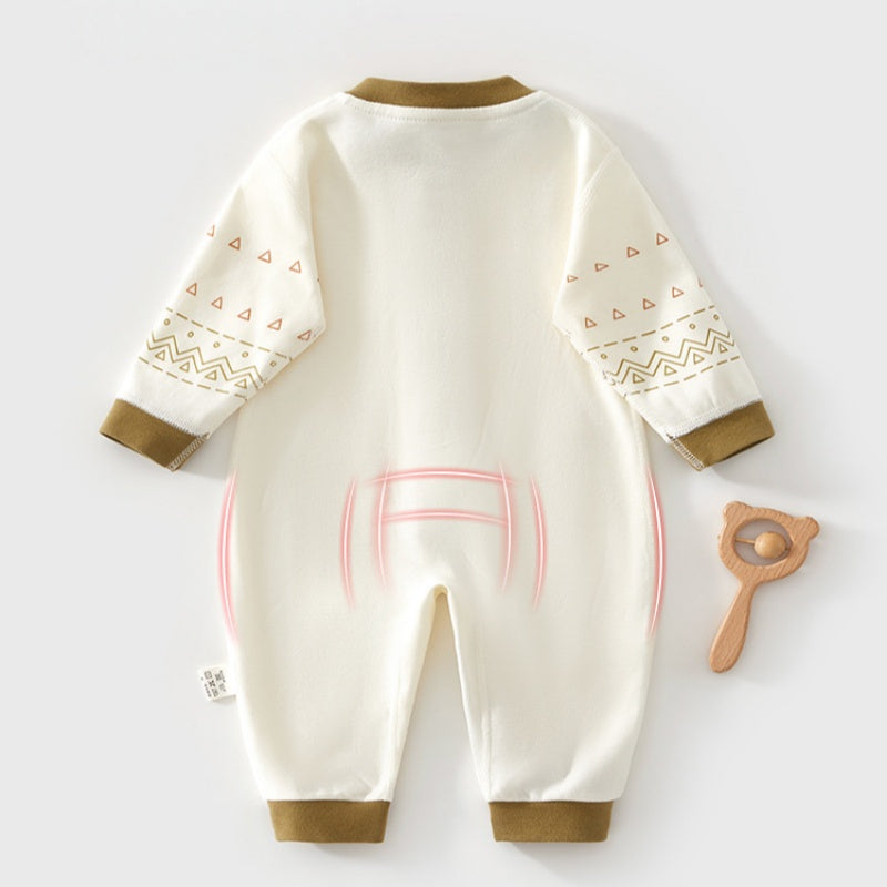 【BABY】北欧風レトロ綿カバーオールSK102616