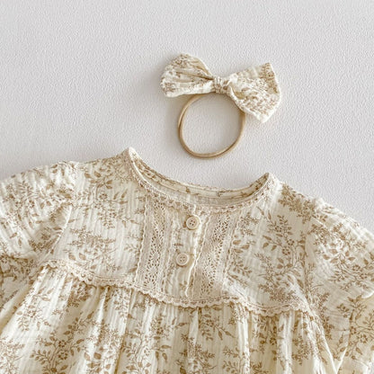 【BABY】夏新作しぼ感プリントロンパースSK104613