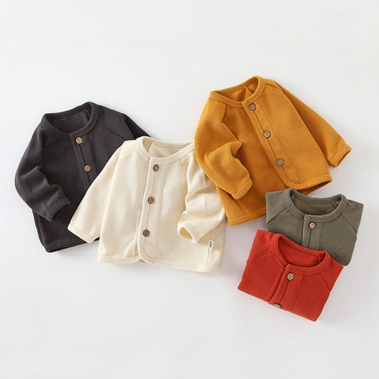 [BABY&KID] Nordic-style Solid Knit Cardigan SK108016