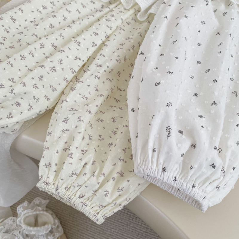 【BABY&KID】夏新作レース小花柄バルーンパンツSK106402