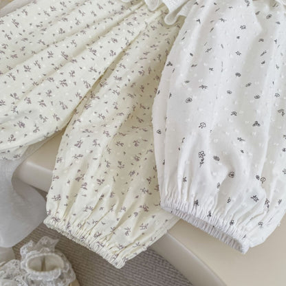【BABY&KID】夏新作レース小花柄バルーンパンツSK106402