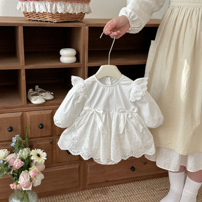 【BABY】プリンセスフリルロンパースワンピSK103609