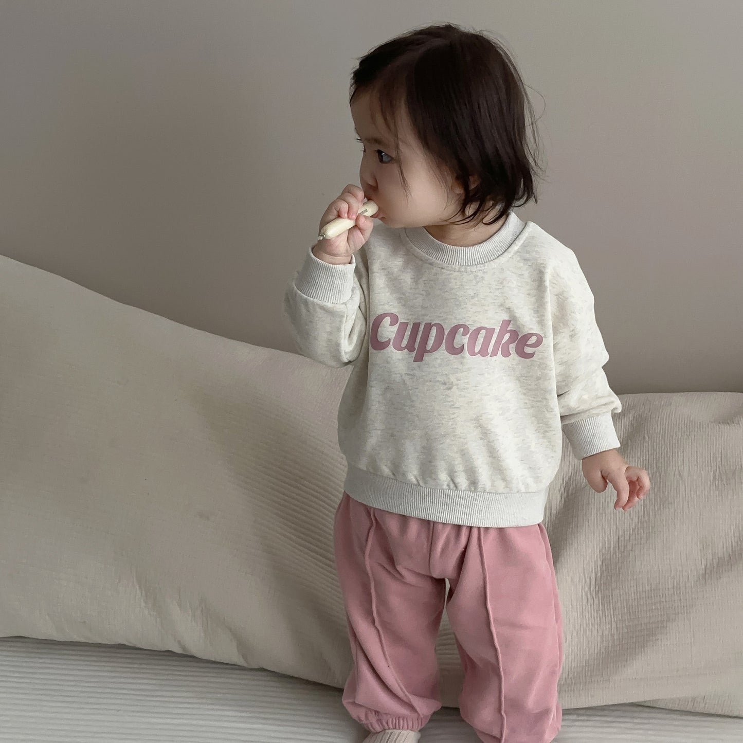 【BABY&KID】CUPCAKEオシャレトレーナーSK11533