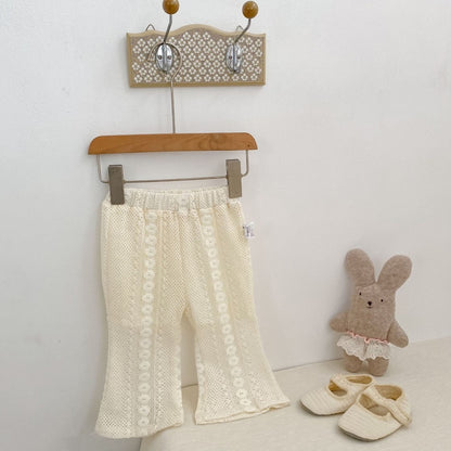 【BABY&KID】夏新作 透かし編みセットアップ、パンツSK104930
